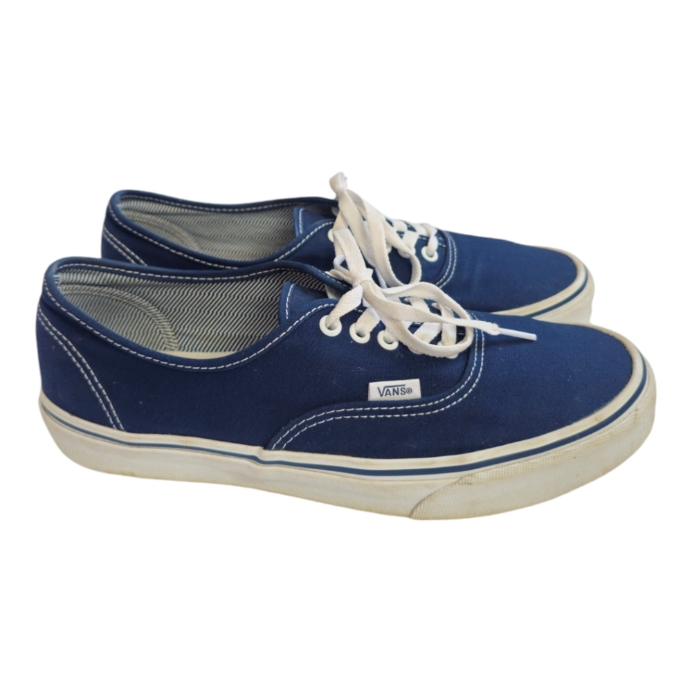 Vans Unisex Off The Wall 721356 Blue Casual Shoes Sneakers Size M 10 W 12